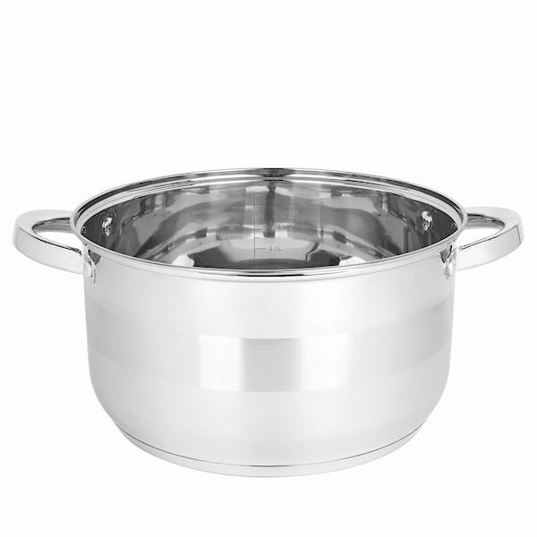 Garnek ROGER + szklana pokrywa 26cm 7,5L Tadar