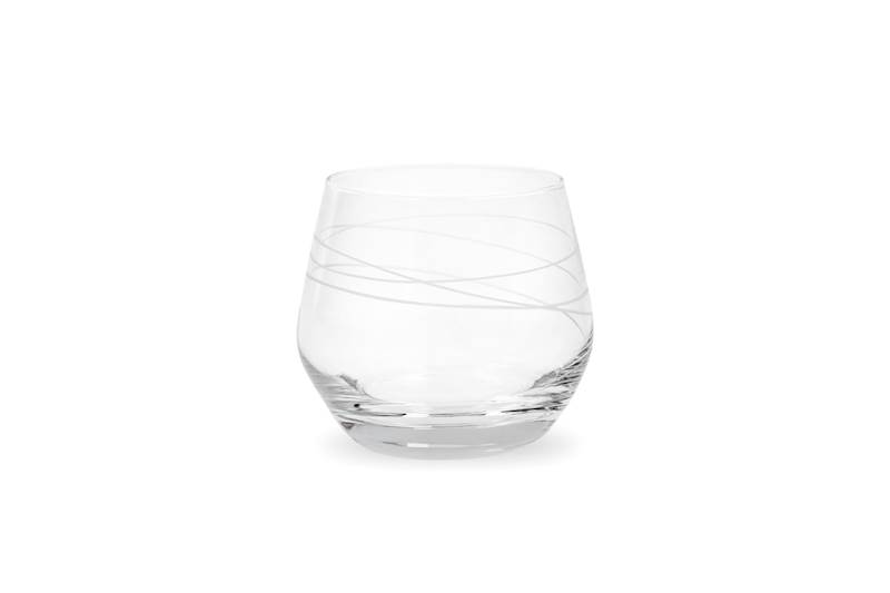 Komplet 6 szklanek niskich ZWIEGER SPIRAL 350 ml