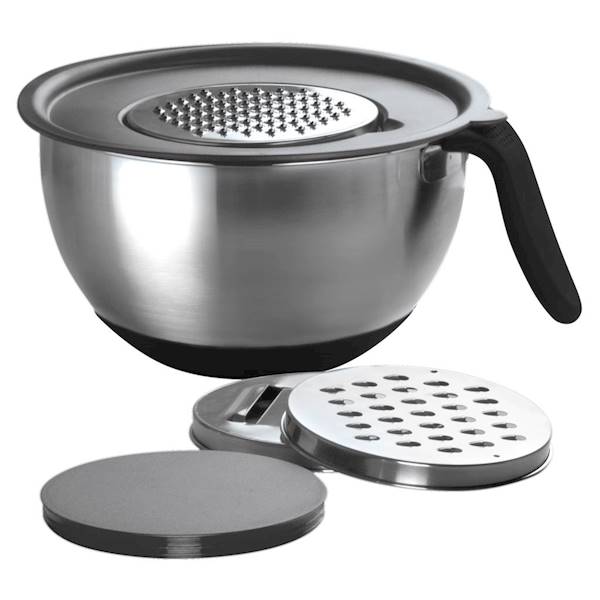 DA.AMBITION GRANITE MISKA INOX 20CM Z TARKĄ 21851