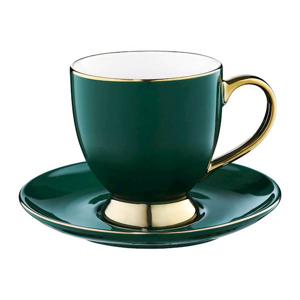 AMBITION ROYAL FILIŻANKA+SP.220ml ZIELONA 50986