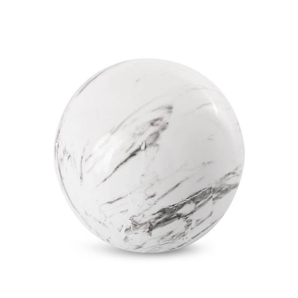 Kula  SANA/KUL/01 9x9x9cm białą+srebro 401805 EUROFIRANY