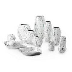 Świecznik SANA/ŚWI/04 7,5x14,5cm biały+srebrny 401817  EUROFIRANY
