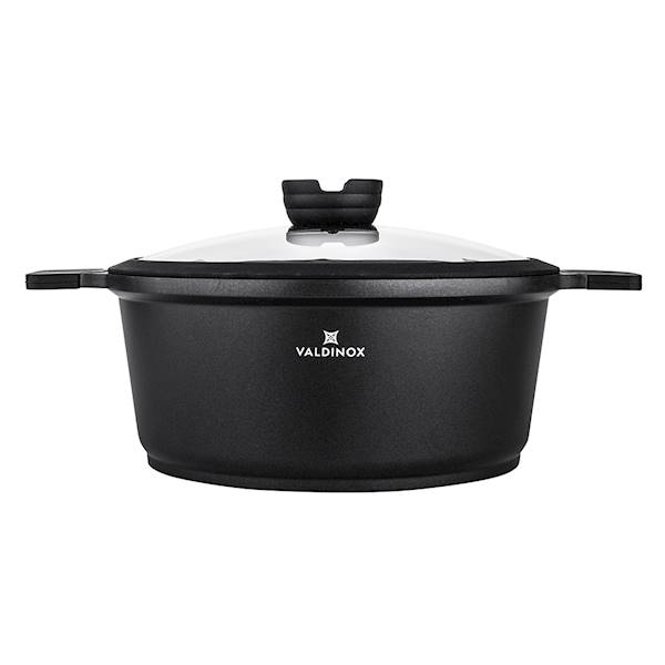 AM.VALDINOX EXPERT CZARNY GARNEK 28CM+POKR. 6,0L 