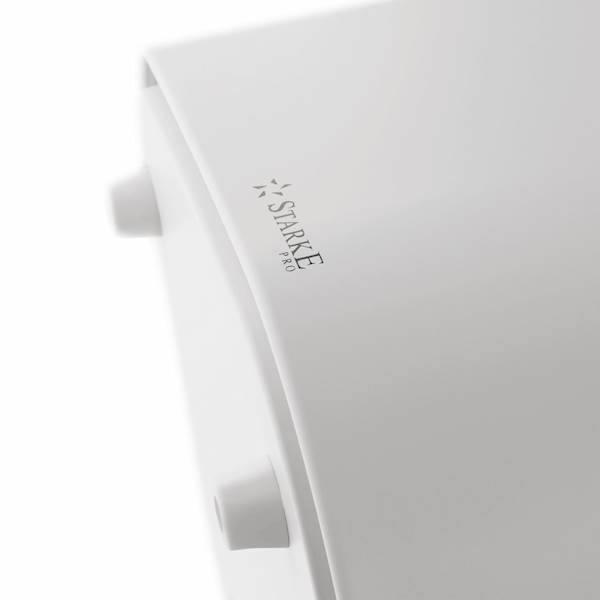 Chlebak stalowy Grava 26,5x30x19,5cm biały Starke Pro