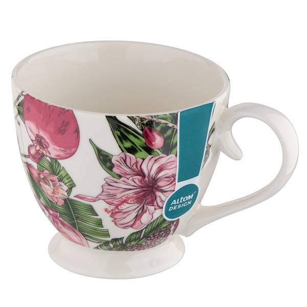 HIBISKUS filiżanka jumbo na stopce 350ml 01010041155 ALTOM