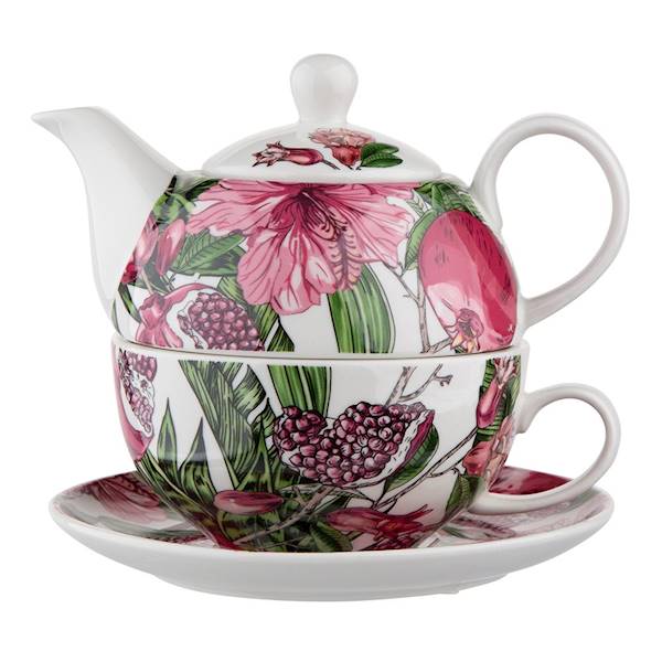 HIBISKUS zestaw do herbaty TEA FOR ONE w opasce PVC 01010052349 ALTOM