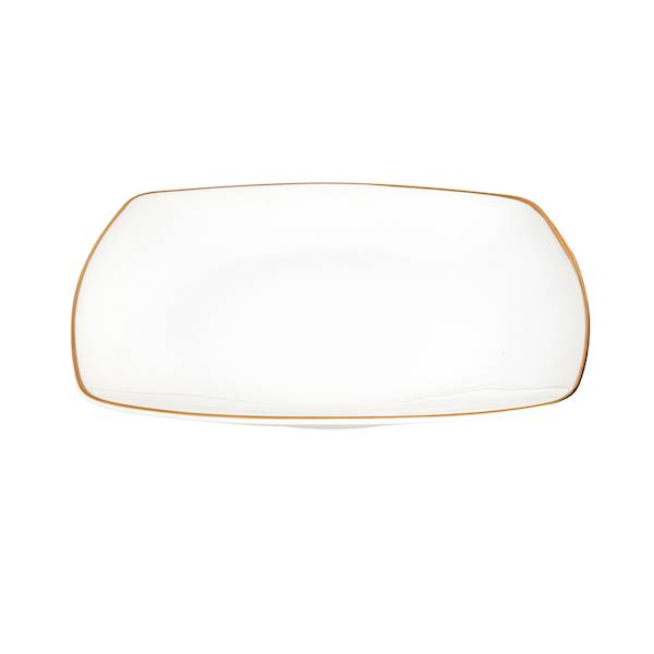 MARIAPAULA MODERNA GOLD talerz deserowy kwadratowy 18cm 0101002873 ALTOM