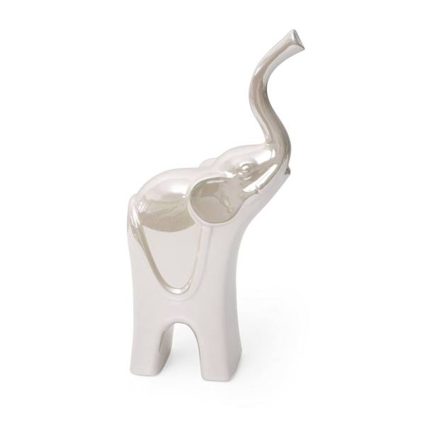 Figurka IMONA3/FIG/04 12x7x24cm perłowa 392101 EUROFIRANY