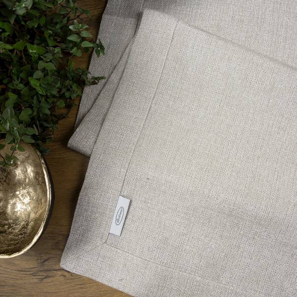 Obrus STELLA/2 145x300cm srebrny 390444 EUROFIRANY