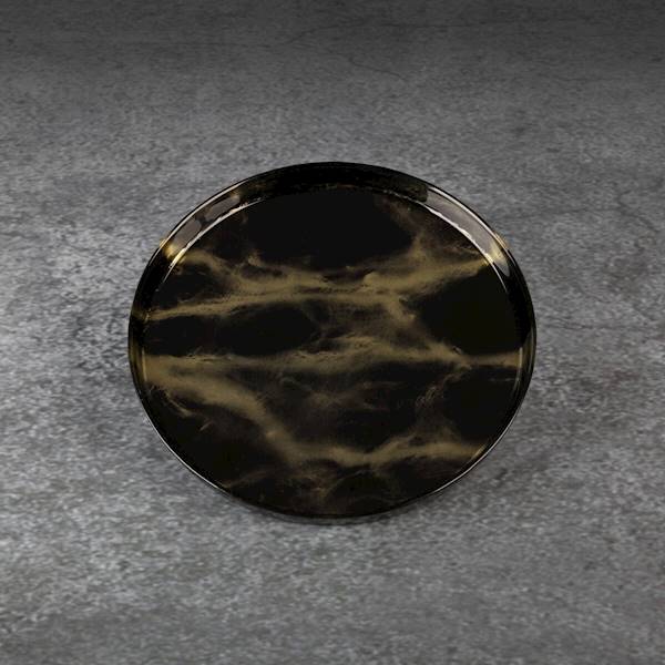 Patera ADA/PAT/01 21x2cm czarna+złoto 404830  EUROFIRANY