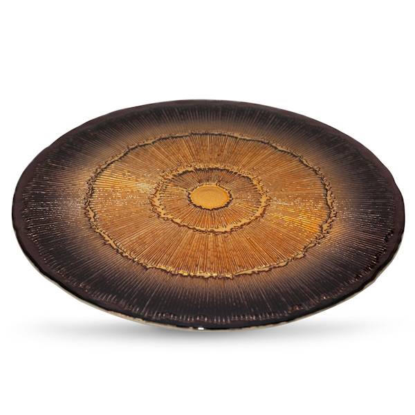 Patera BONITA/PAT/02 33x33x3cm brązowa 382925  EUROFIRANY