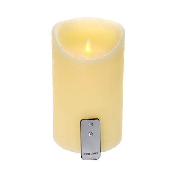 MESSA MSL030RUSTIC ŚWIECA WOSKOWA LED FI15cm x33cm