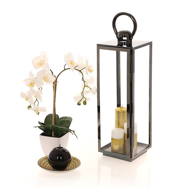 MESSA MSL1020S BLACK LATARNIA H=50CM CZARNA