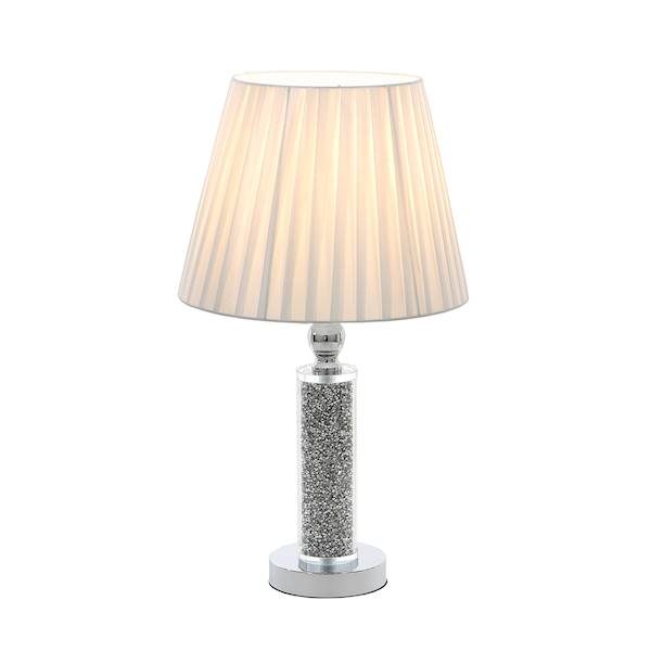 MESSA MSK235 LAMPA+ABAŻUR SZKLANA FI28x51cm