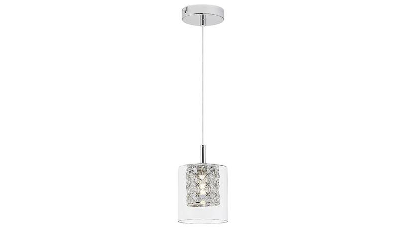 lampa wisząca Duchess 1xG9 40W chrom/przezroczysty 3114 Rabalux