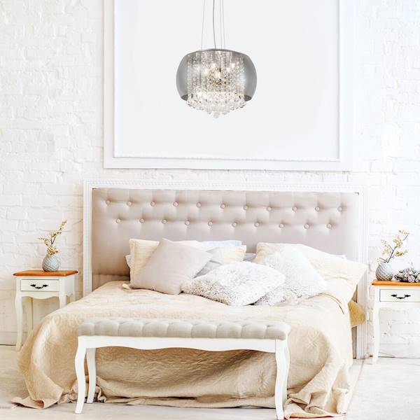 Lampa wisząca NINELLE 6xG9 chrom 3599 Rabalux
