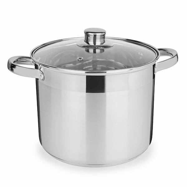 Garnek PROSTY + szklana pokrywa 26cm 4L Tadar