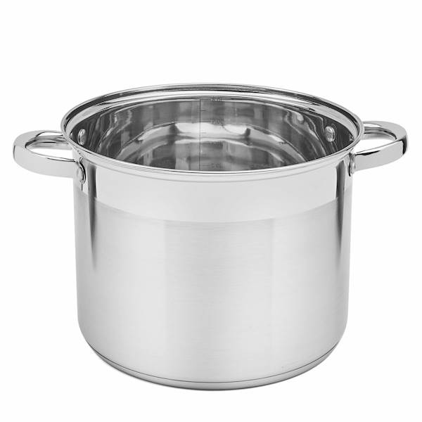 Garnek PROSTY + szklana pokrywa 24cm 8L Tadar