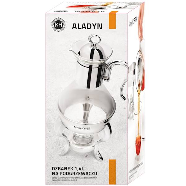 Dzbanek na podgrzewaczu ALADYN 1,4L KonigHOFFER