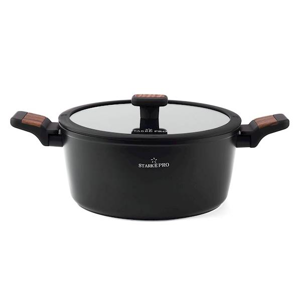 TA.STARKE ARCHIE WOODEN GARNEK+POKR.24cm 4,2L