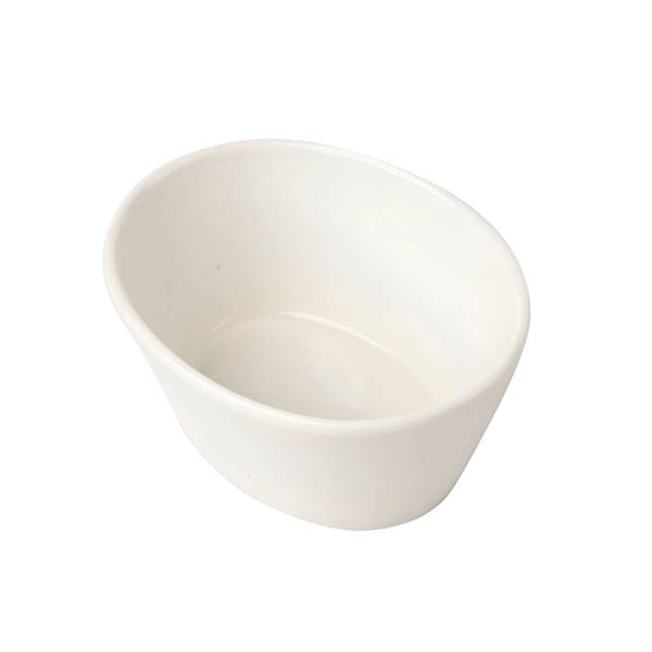REGULAR 3 owalne miseczki 10cm do dipów kremowe 01010051532 ALTOM
