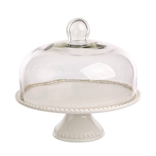 REGULAR patera do tortu na stopce z kloszem okrągła 27,5x26cm 01010051784 ALTOM