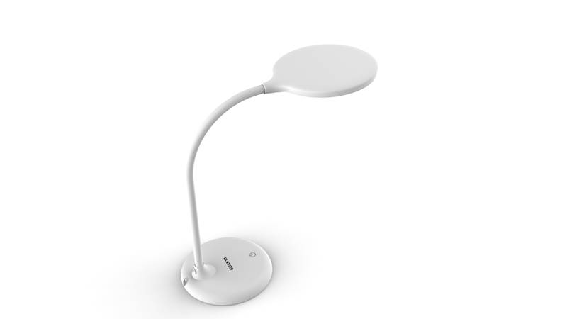KR.LAMPKA BIURKOWA LED 8W BIAŁA LA-R338