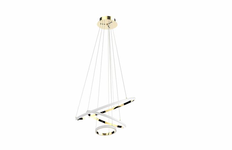 KR.OP.OŚ.RING KR441-3L LED 100W 3000-6000K ZŁOTY