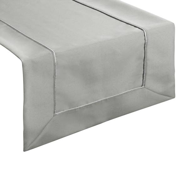 BIEŻNIK MADELE 40x140 SZARY+SREB.LAMÓWKA 376169 EUROFIRANY
