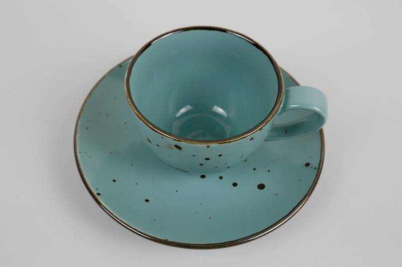 FILIŻANKA+SPODEK 0,2L/16CM ALUMINA COTTAGE TIFFANY 1093 BOGUCICE