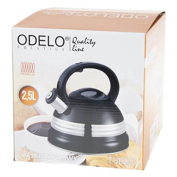 Czajnik 2,5L TULLIO czarny OD2083 ODELO