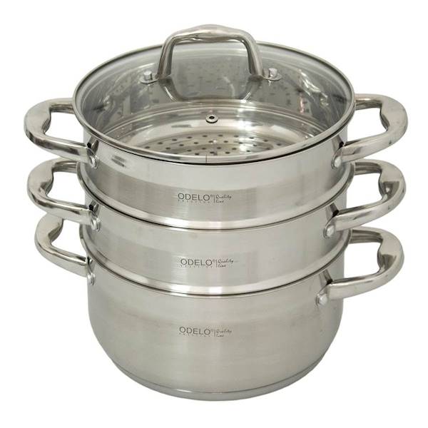 Garnek VELIO do gotowania na parze 24cm 5L 4 elementy OD1107 ODELO