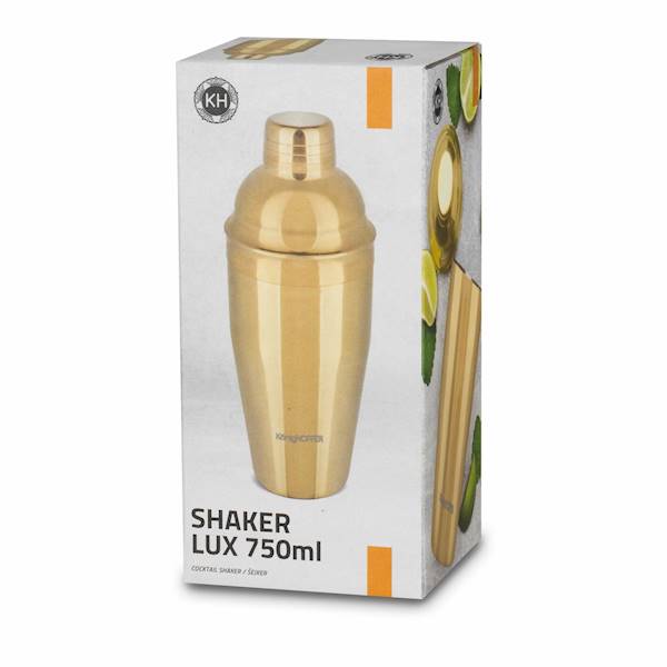 Shaker Lux 750ml złoty błyszczący KonigHOFFER