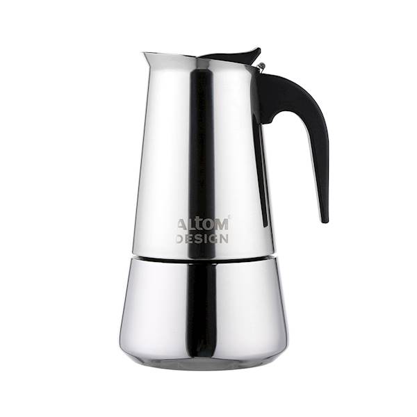 KAWIARKA stalowa chrom 300ml na 6 filiżanek 020402319 ALTOM