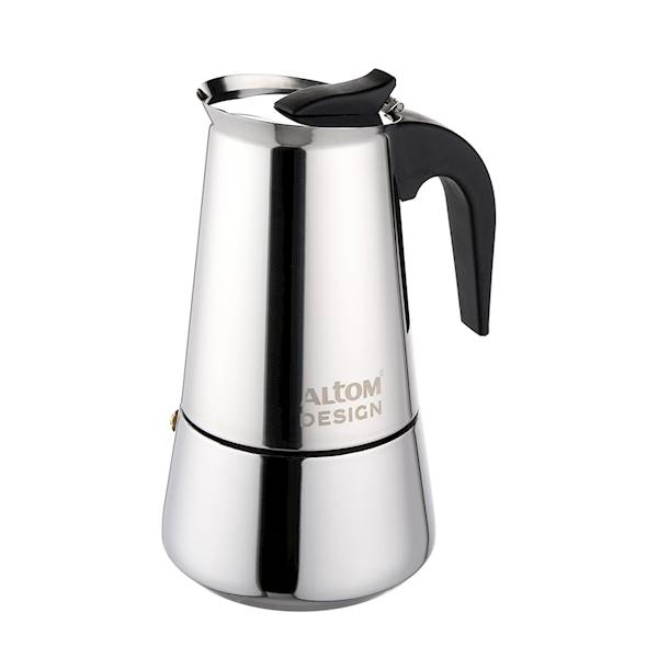 KAWIARKA stalowa chrom 300ml na 6 filiżanek 020402319 ALTOM