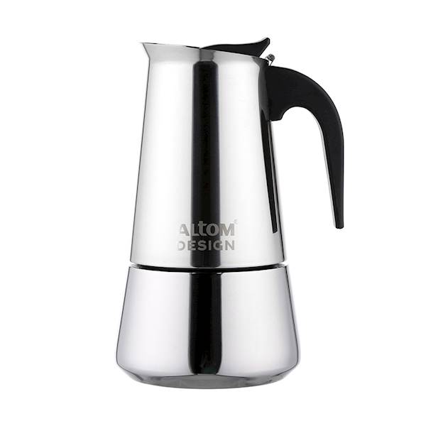 KAWIARKA stalowa chromowa 450ml na 9 filiżanek 020402320 ALTOM
