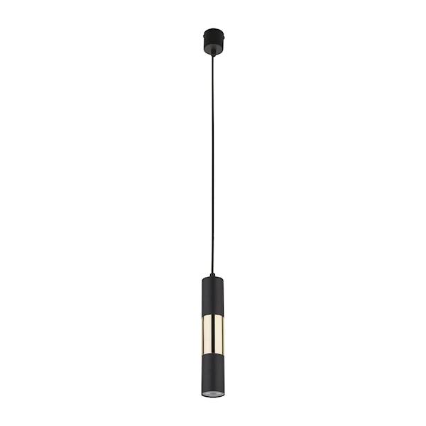 TK.4756 OPR. VIVIEN BLACK/GOLD WISZĄCA 1xGU10