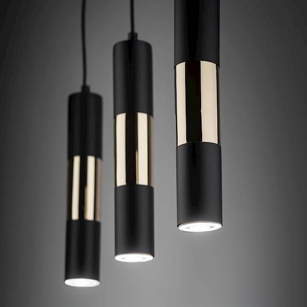 TK.4757 OPR. VIVIEN BLACK/GOLD WISZĄCA 3xGU10