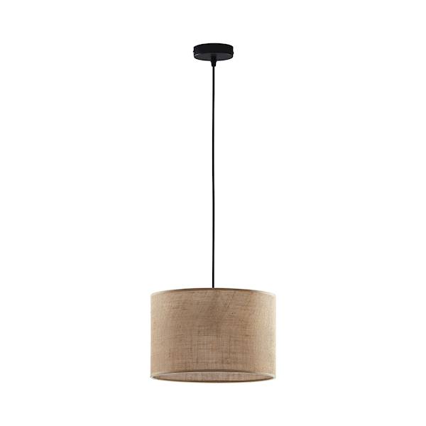 TK.6580 OPR. JUTA LAMPA WISZĄCA 1xE27 30cm ABAŻUR
