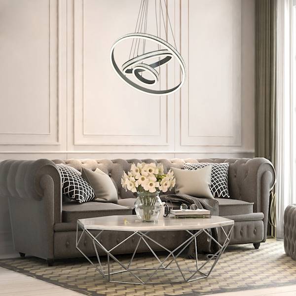 LAMPA WISZĄCA AVALON LED75W 4000K ALUMINIUM 2230 RABALUX