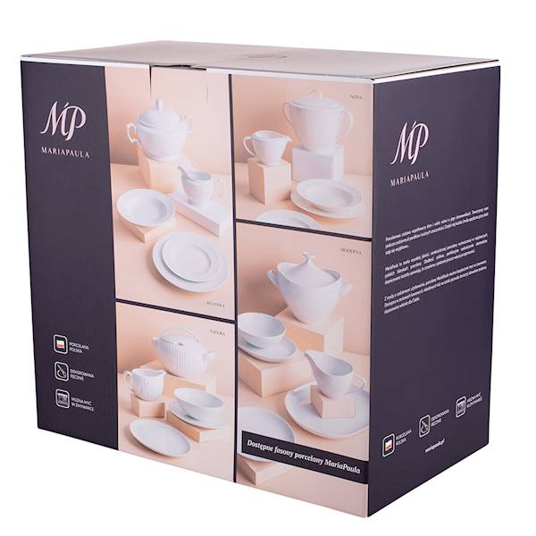 MARIAPAULA MODERNA GOLD zestaw obiadowy 6 osób 24 elementy 0101004934 ALTOM