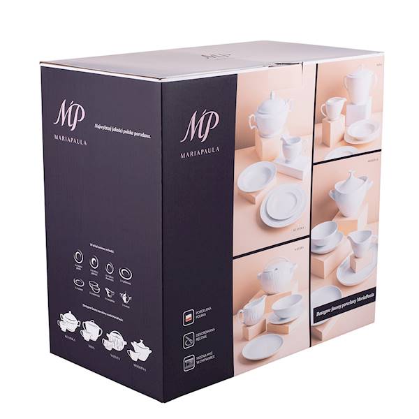 MARIAPAULA MODERNA GOLD zestaw obiadowy 6 osób 24 elementy 0101004934 ALTOM