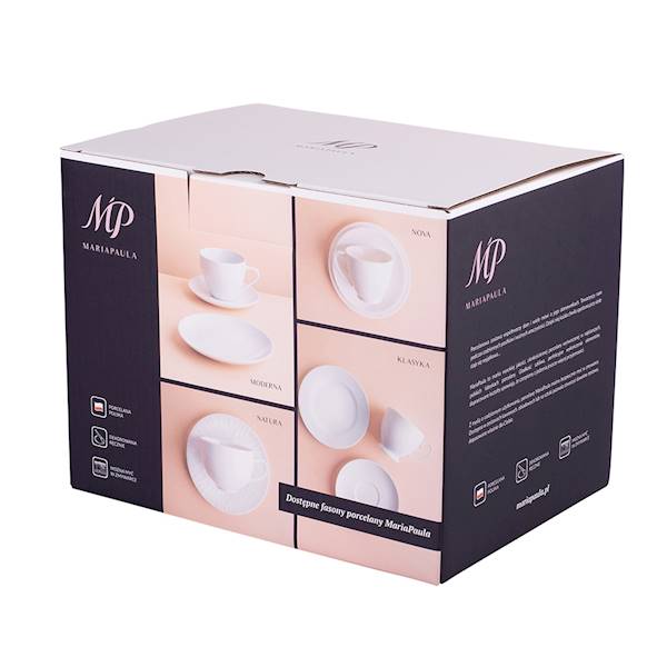 MARIAPAULA MODERNA GOLD zestaw kawowy 6 osób 18 elementów 01010011068 ALTOM