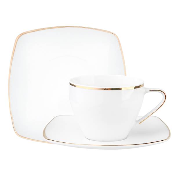 MARIAPAULA MODERNA GOLD zestaw kawowy 6 osób 18 elementów 01010011068 ALTOM