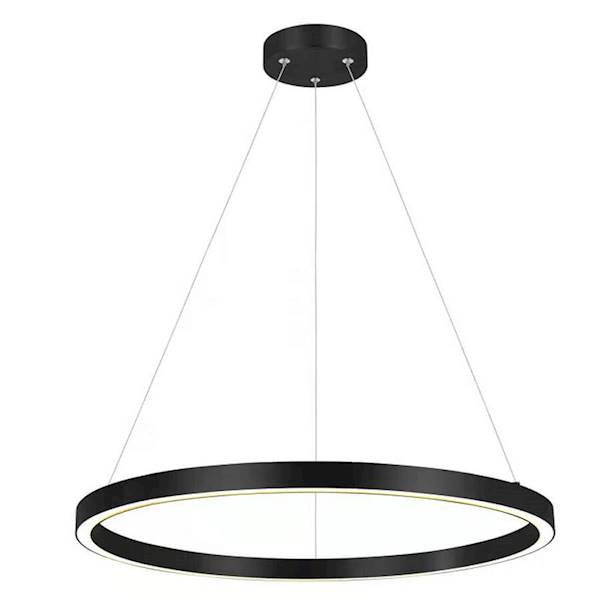 TRIANGLE-MIDWAY ring 35W LP-033/1P S BK czarny 3000K Light Prestige