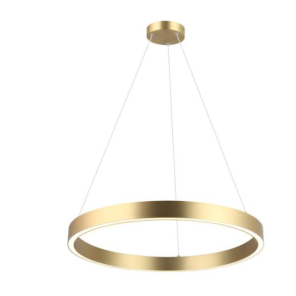 TRIANGLE-MIDWAY ring 35W LP-033/1P S GD złoty 3000K Light Prestige