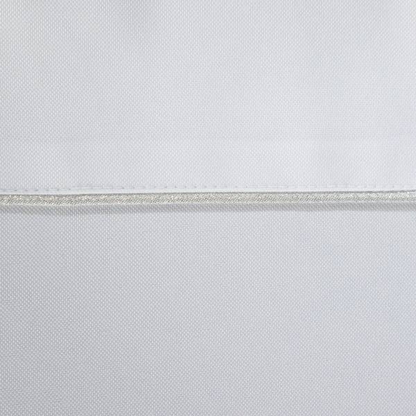 BIEŻNIK MADELE 40x200 BIAŁY+SREBRNA LAMÓWKA 382226 EUROFIRANY