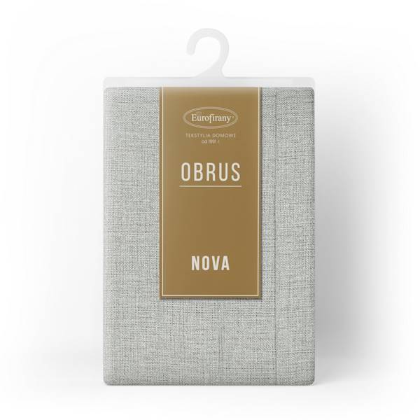 OBRUS STELLA/2 145x400 SREBRNY 390439 EUROFIRANY