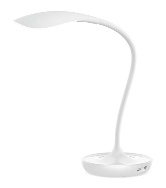 LAMPKA BIURKOWA BIAŁA BELMONT LED 5W 6418 RABALUX