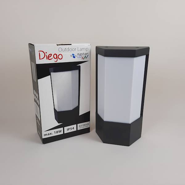 LVT 3273 OP.ARCHIT. DIEGO 1xE27 CZARNA